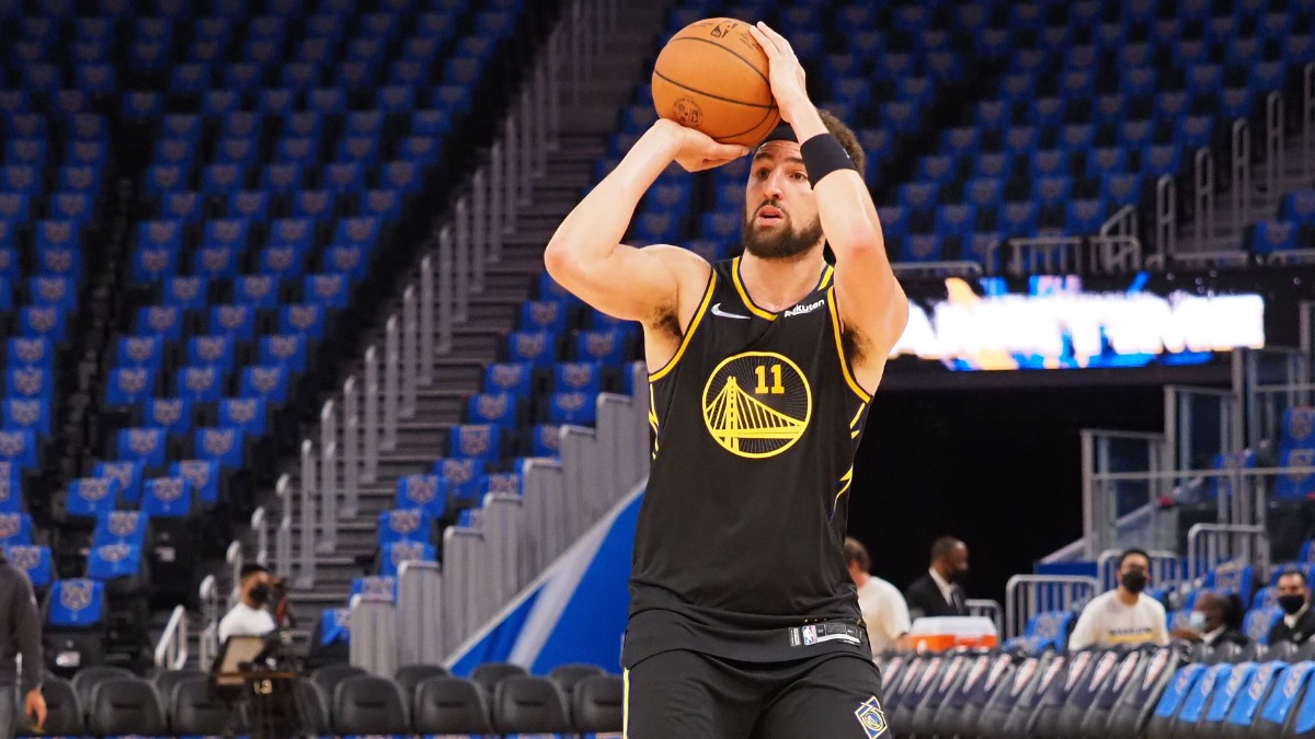 Golden State Warriors guard Klay Thompson