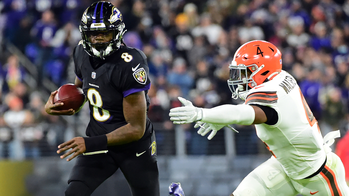 Baltimore Ravens quarterback Lamar Jackson