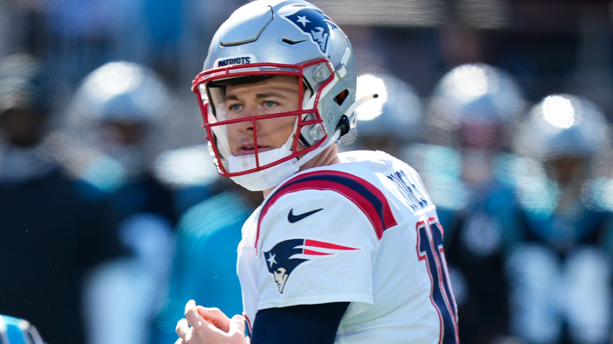 New England Patriots quarterback Mac Jones