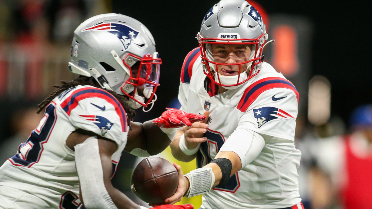 New England Patriots quarterback Mac Jones