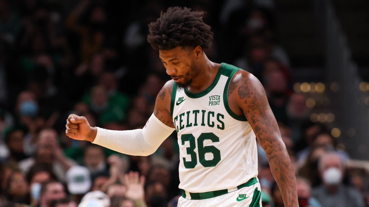 Boston Celtics guard Marcus Smart