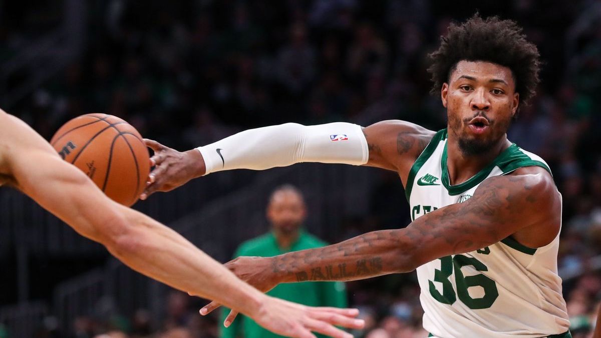 Boston Celtics guard Marcus Smart