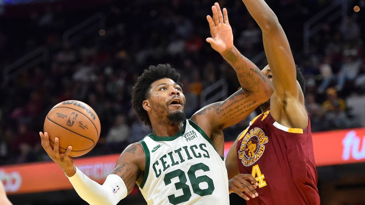 Boston Celtics point guard Marcus Smart