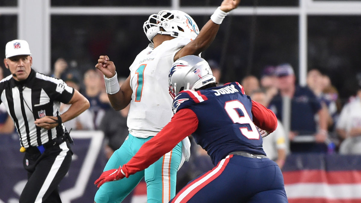 New England Patriots linebacker Matthew Judon