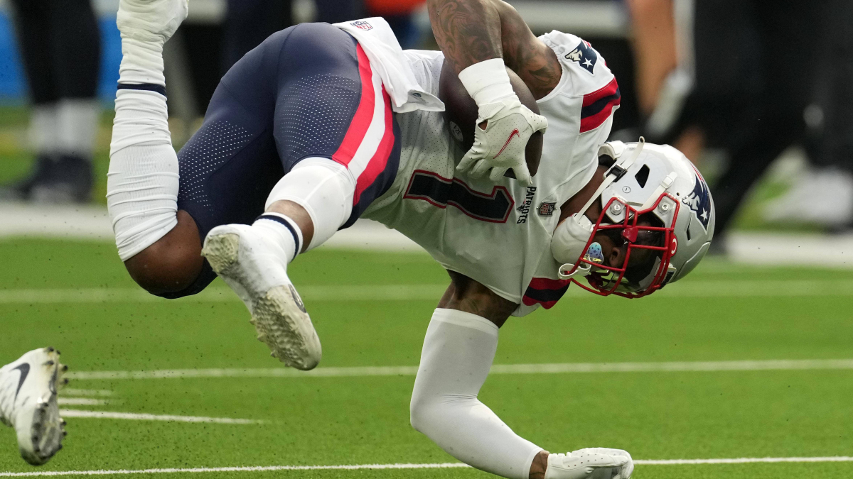 New England Patriots receiver N'Keal Harry