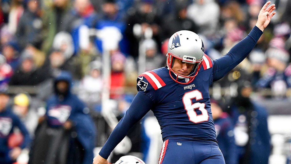 New England Patriots kicker Nick Folk