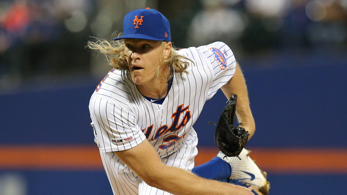 Los Angeles Angels pitcher Noah Syndergaard