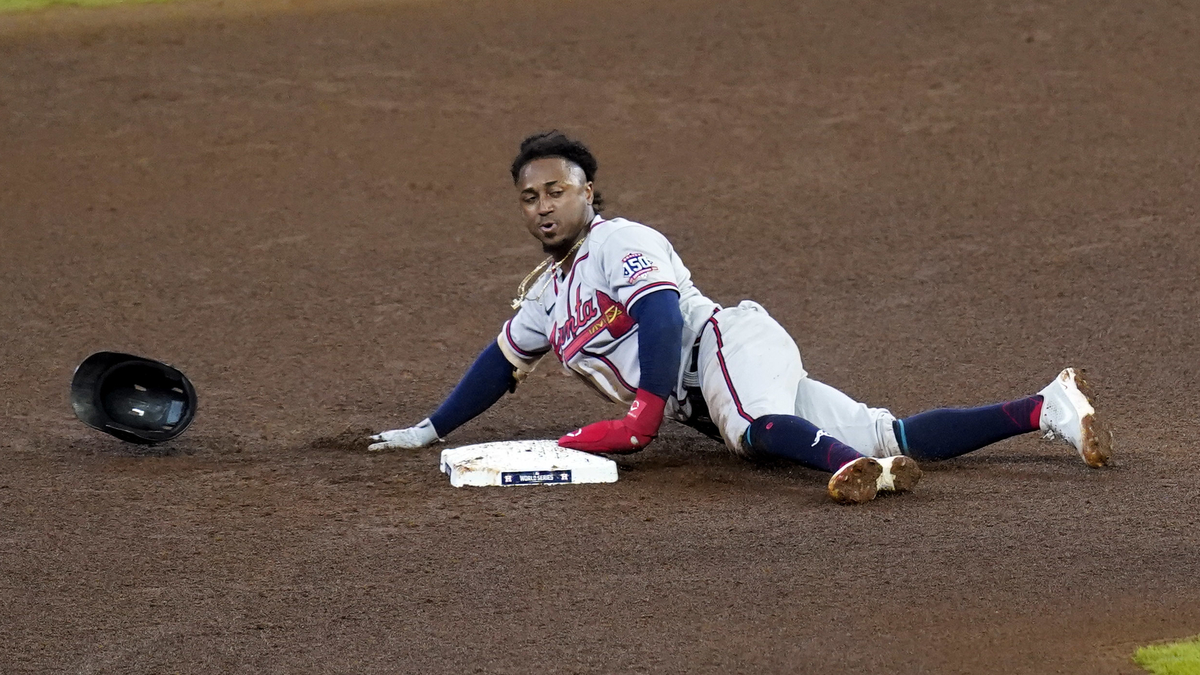 Atlanta Braves second baseman Ozzie Albies