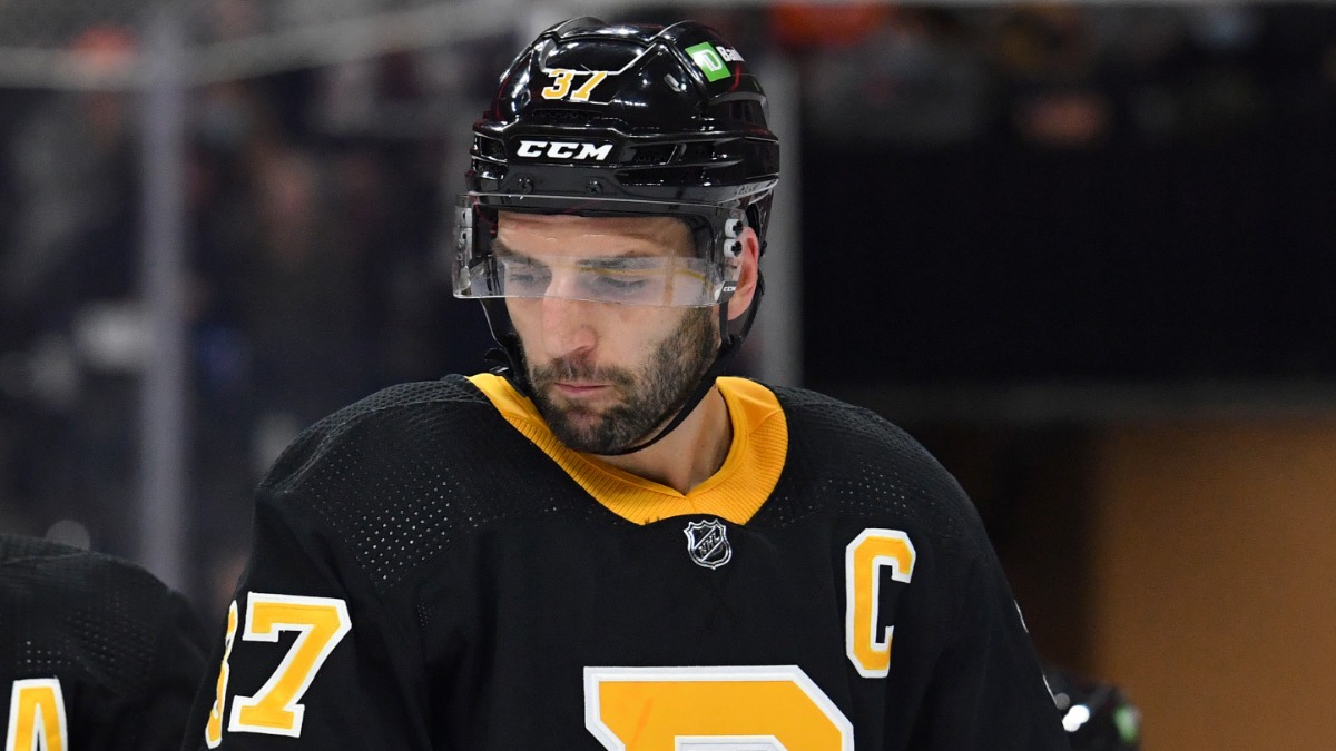 Boston Bruins Center Patrice Bergeron