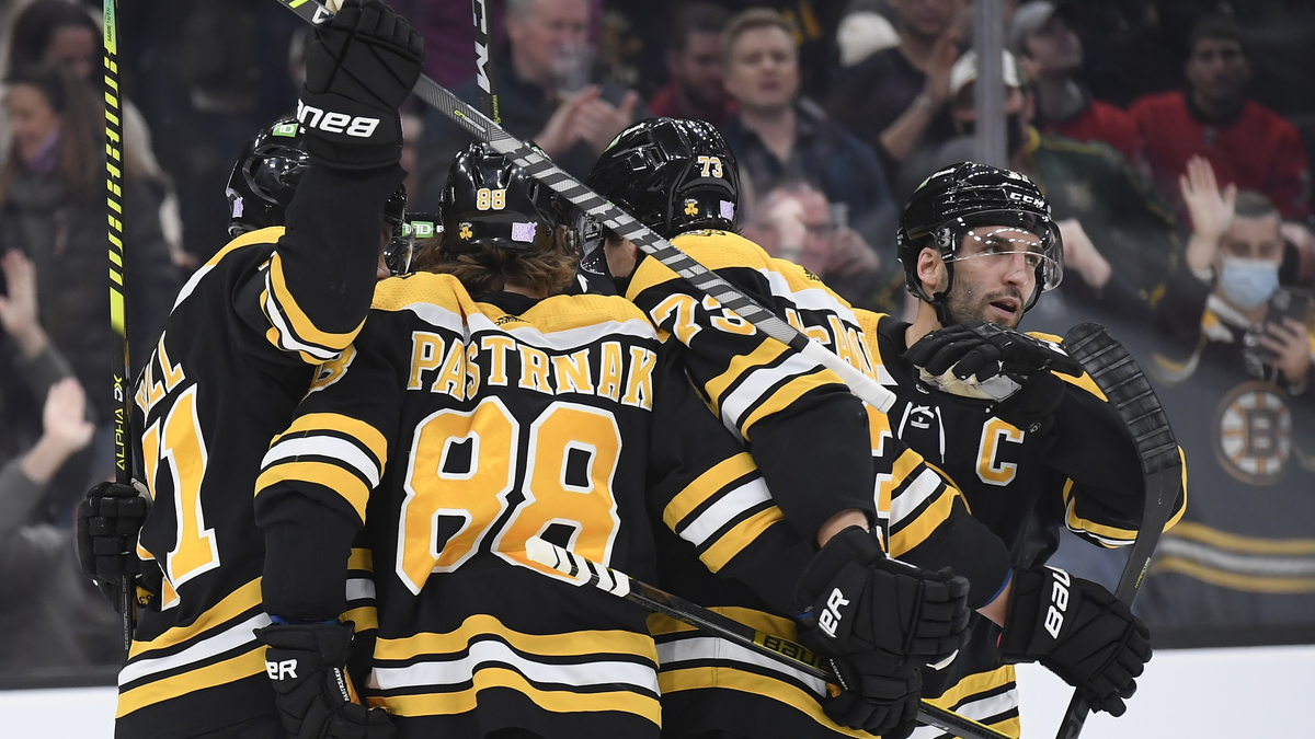 Boston Bruins center Patrice Bergeron