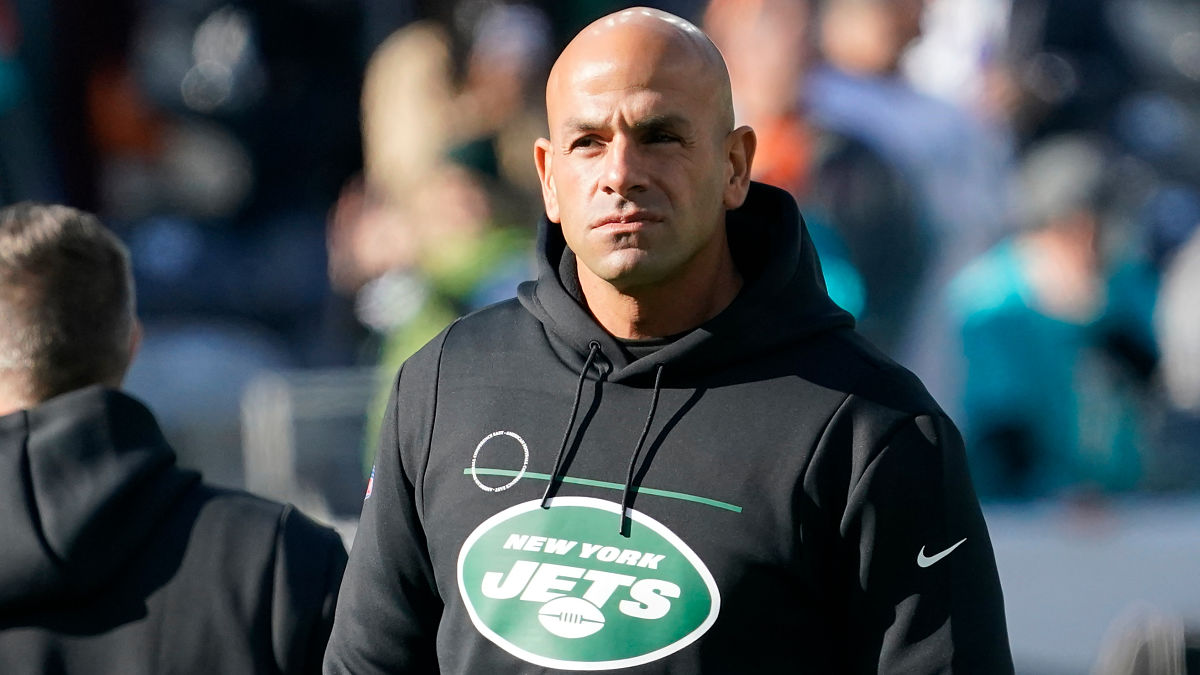 New York Jets head coach Robert Saleh