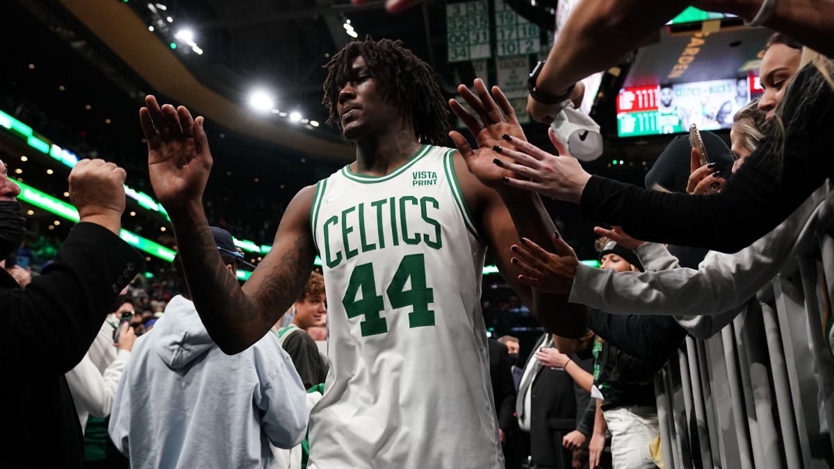 Boston Celtics center Robert Williams