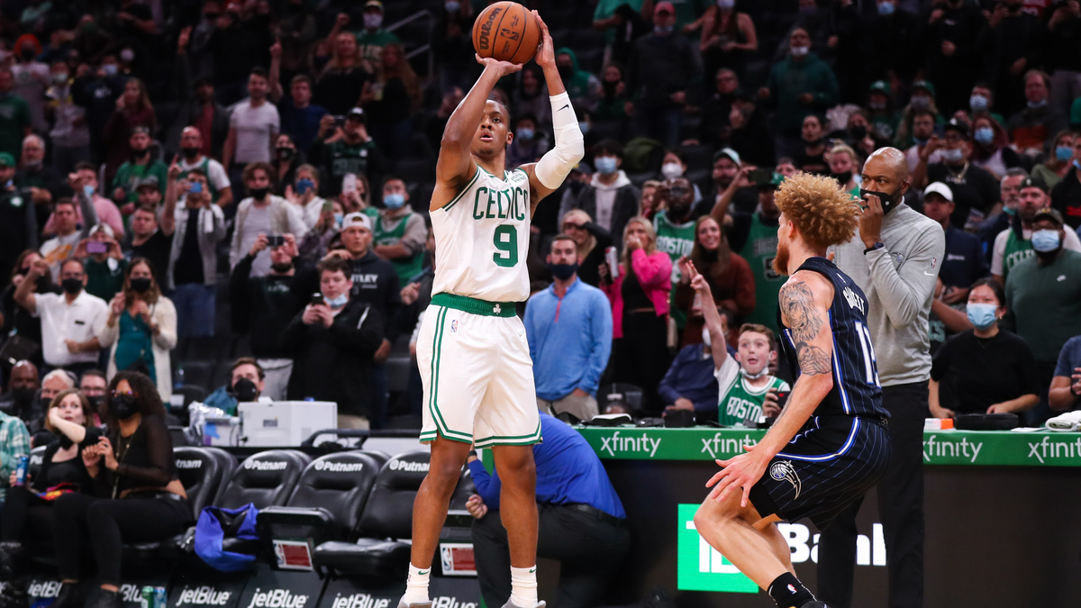 Boston Celtics guard Romeo Langford