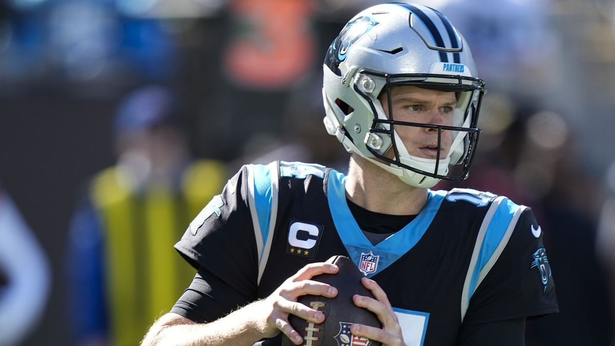 Carolina Panthers quarterback Sam Darnold