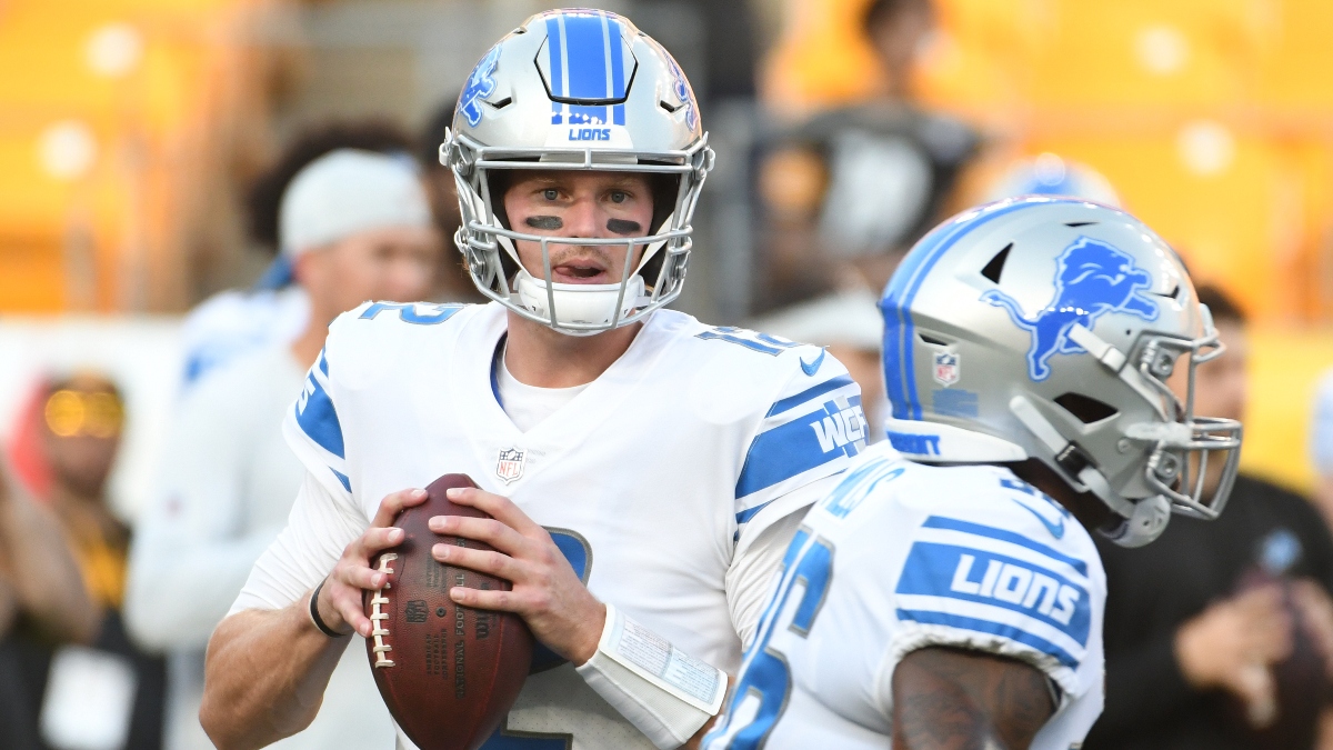 Detroit Lions quarterback Tim Boyle