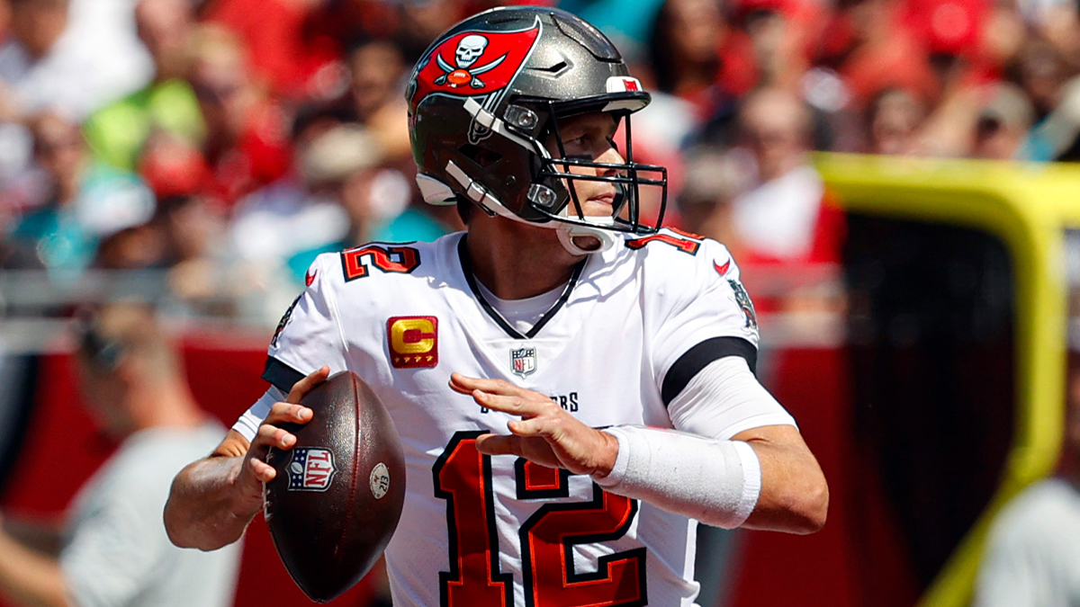 Tampa Bay Buccaneers quarterback Tom Brady