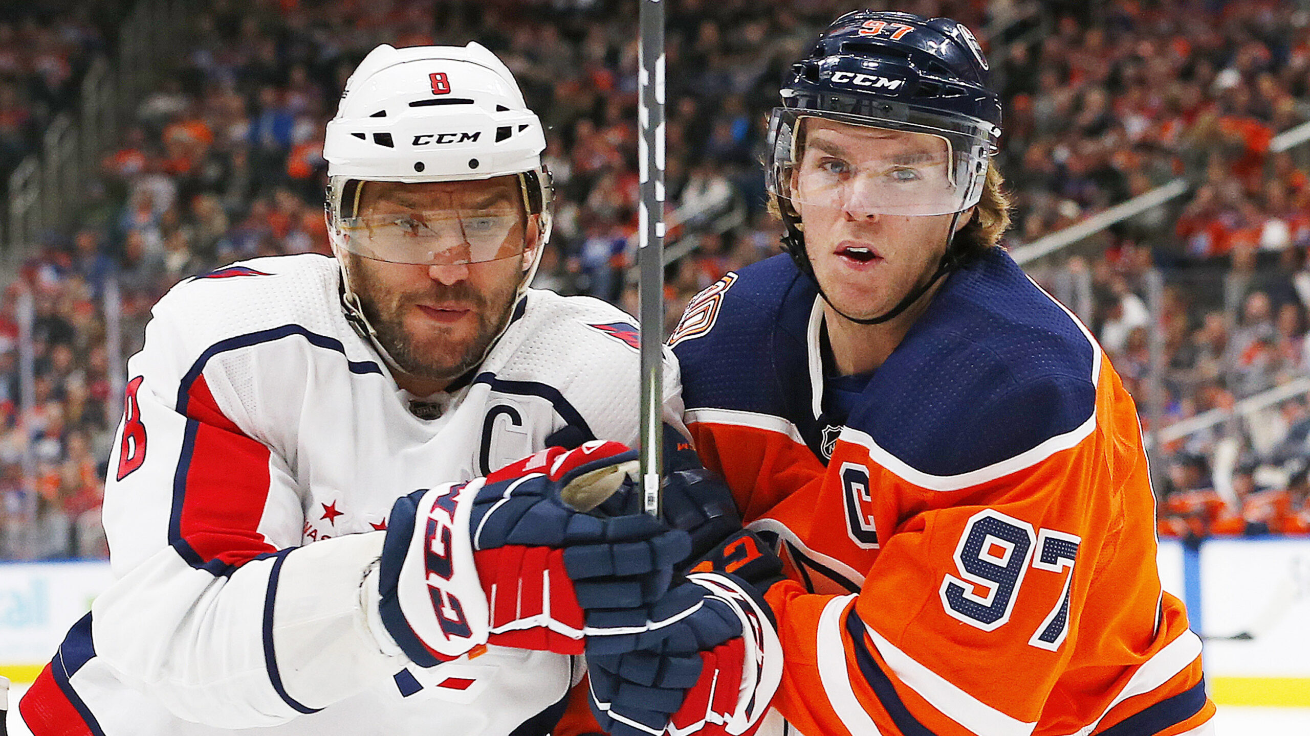 NHL: Washington Capitals at Edmonton Oilers