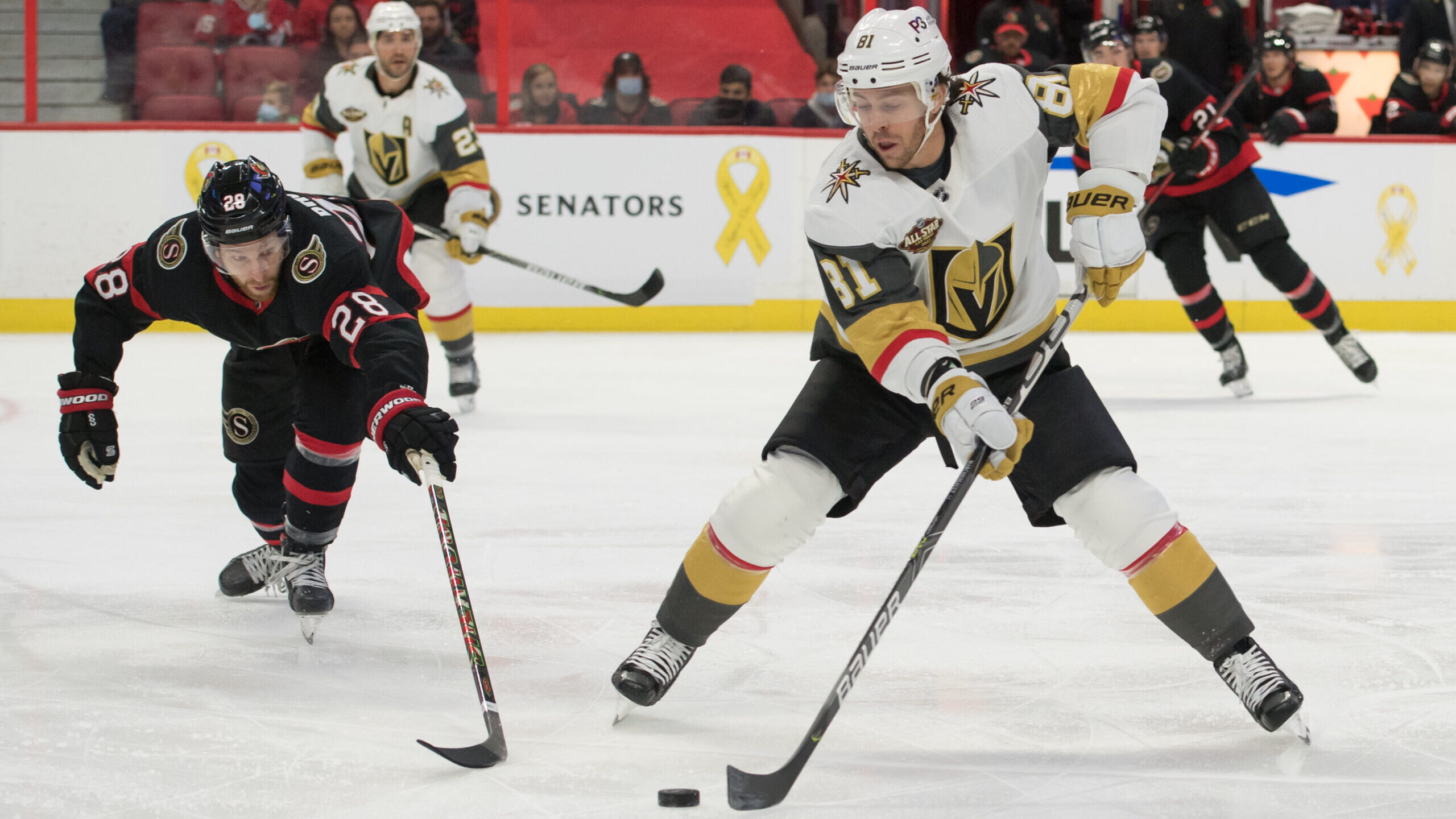 NHL: Vegas Golden Knights at Ottawa Senators