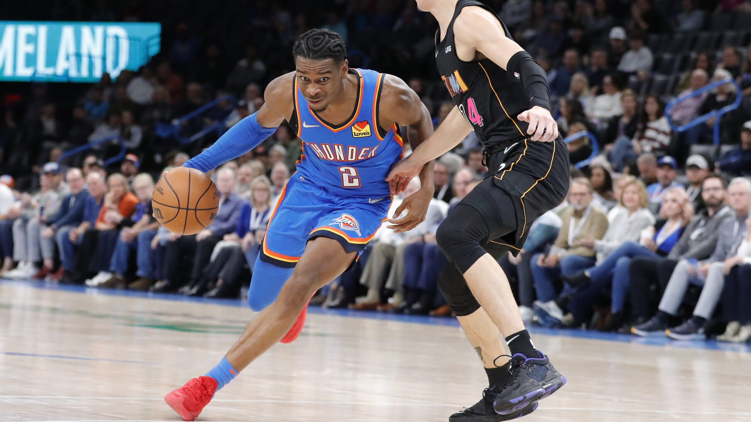 NBA: Miami Heat at Oklahoma City Thunder