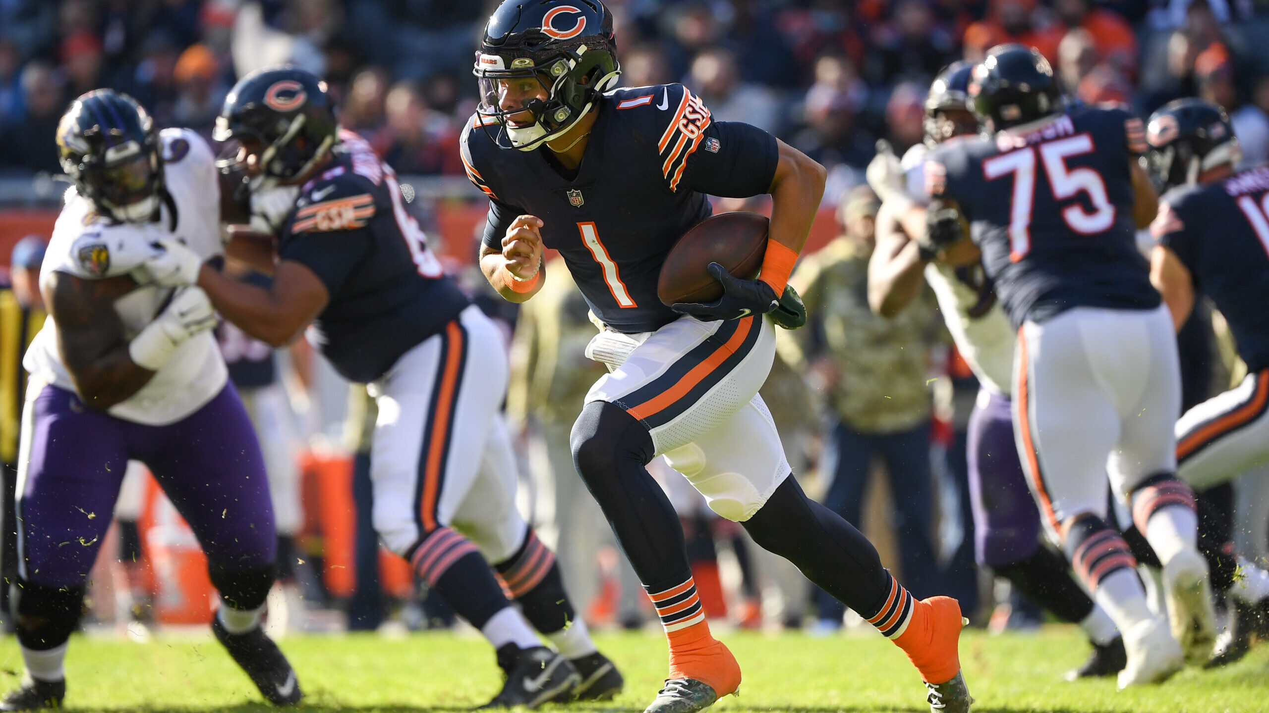 NFL: Baltimore Ravens at Chicago Bears