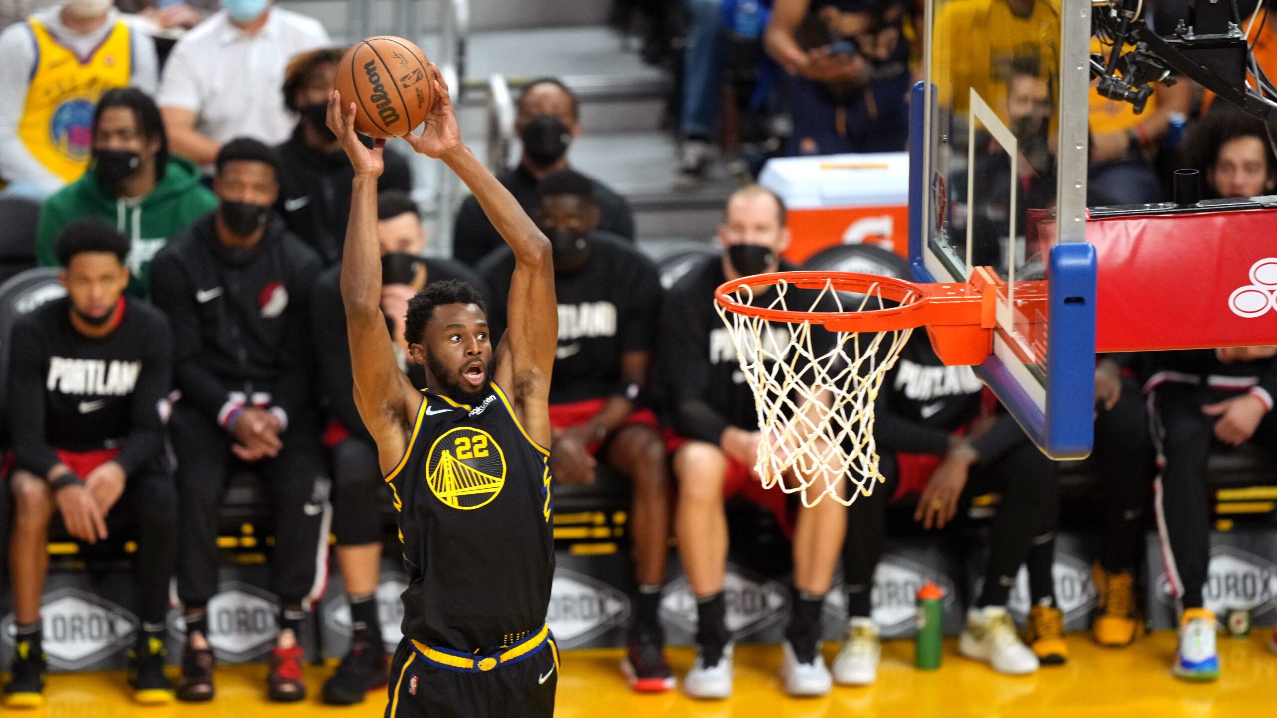 NBA: Portland Trail Blazers at Golden State Warriors