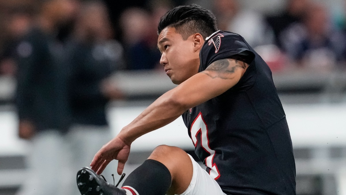 Atlanta Falcons kicker Younghoe Koo