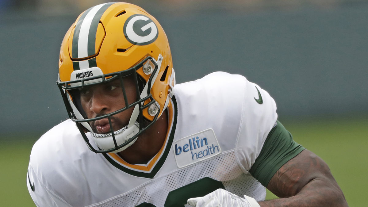 Green Bay Packers running back A.J. Dillon