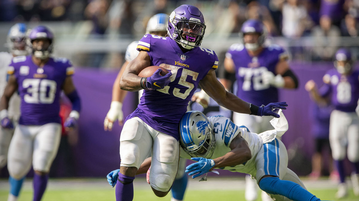 Minnesota Vikings running back Alexander Mattison