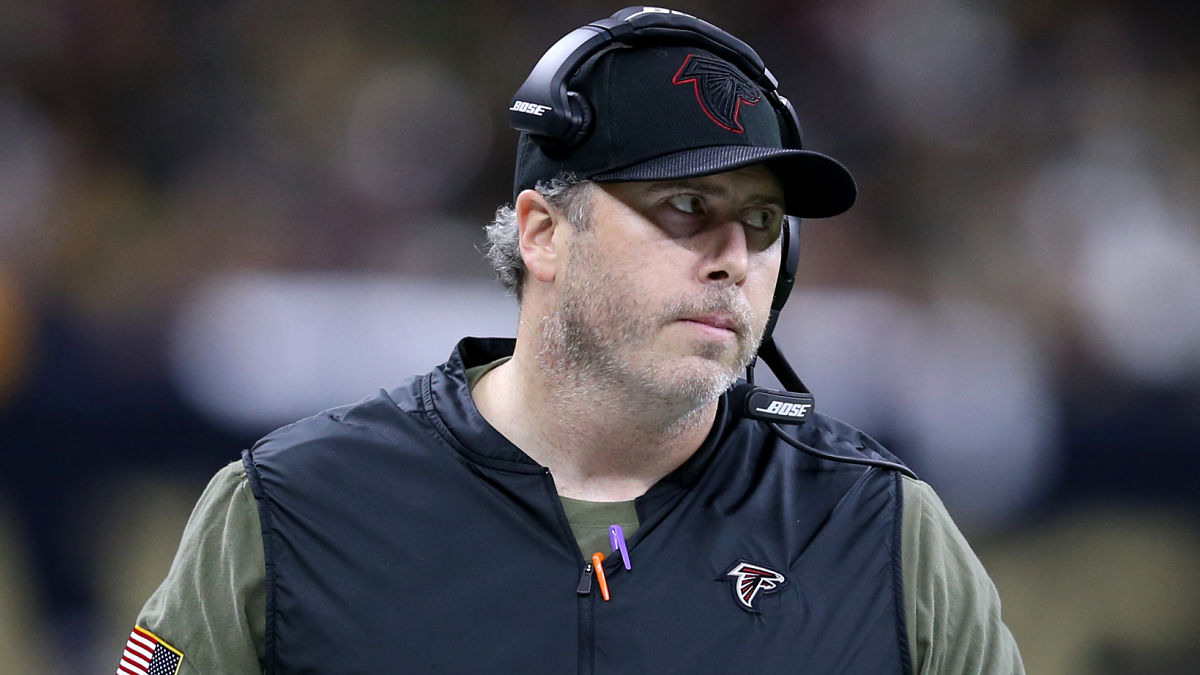 Atlanta Falcons head coach Arthur Smith