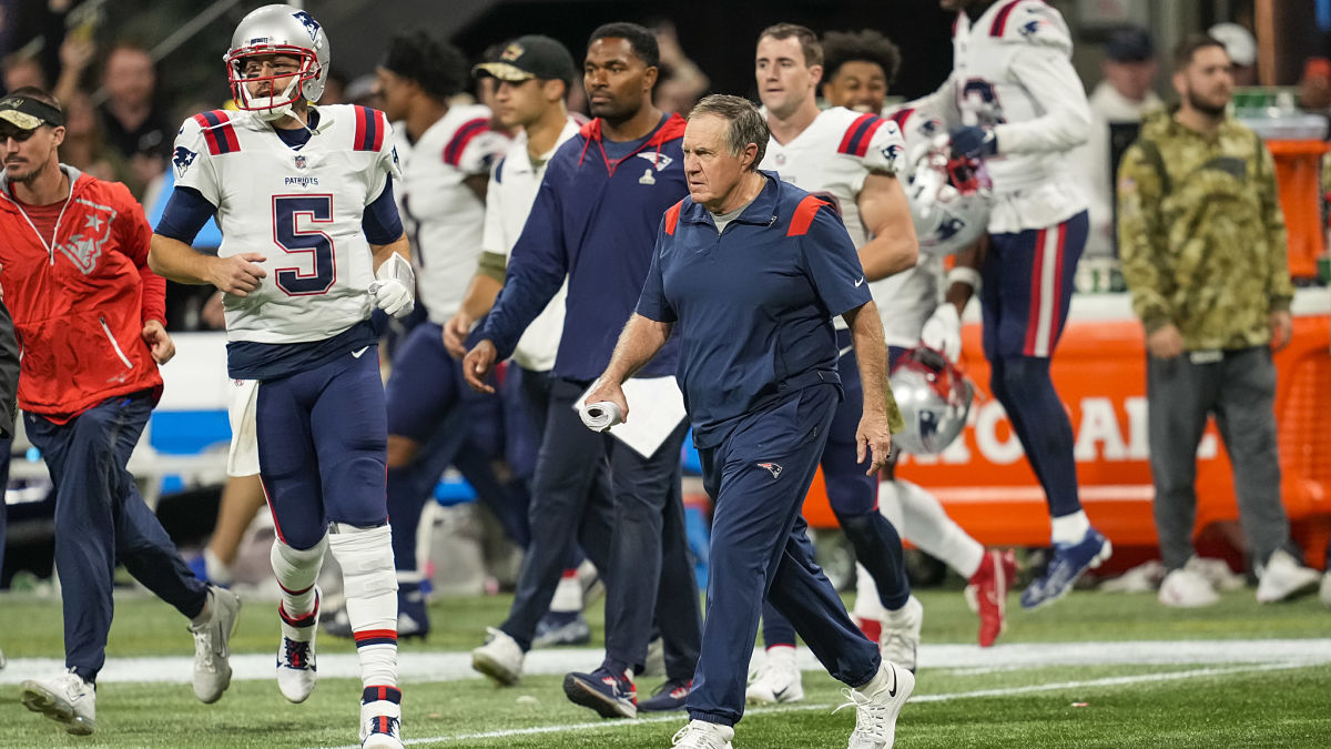 New England Patriots head coach Bill Belichick