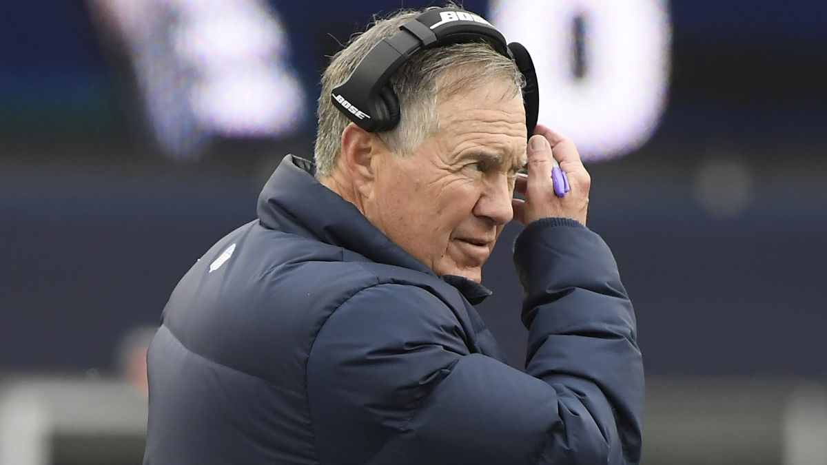 New England Patriots head coach Bill Belichick