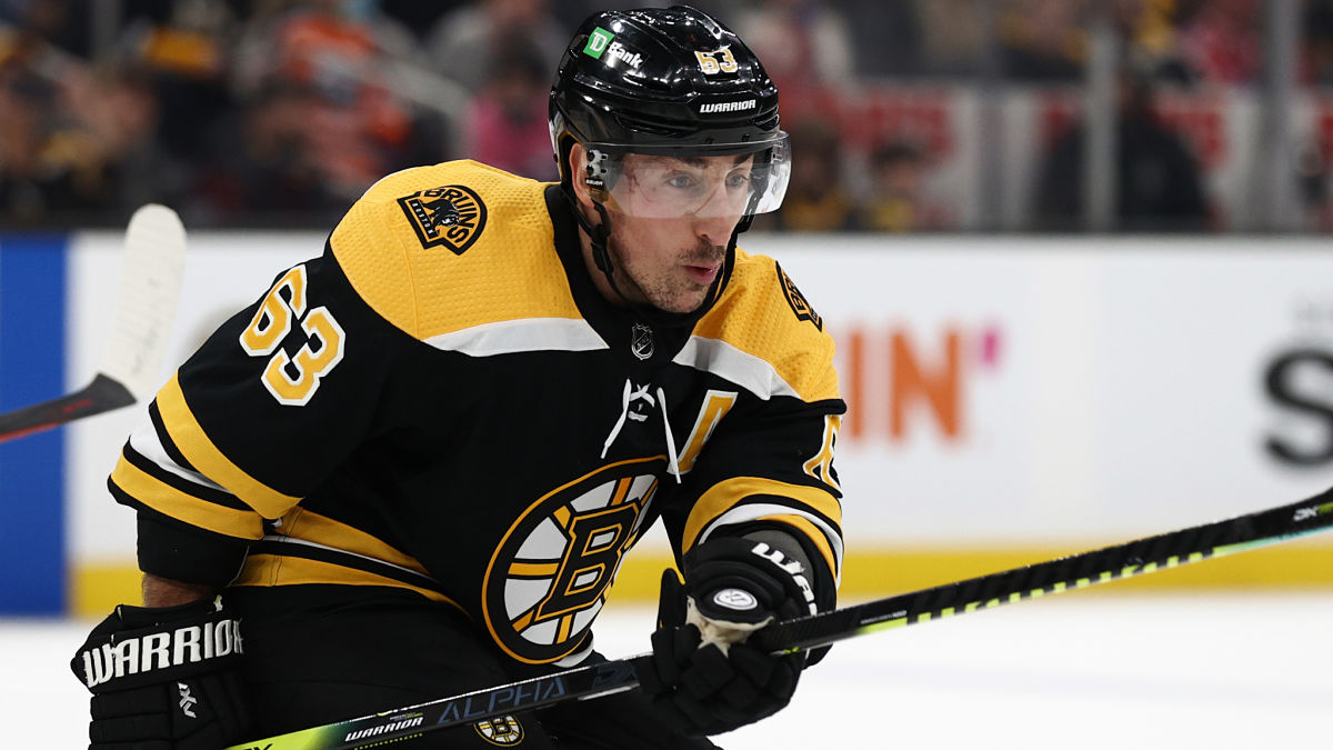 Boston Bruins center Brad Marchand
