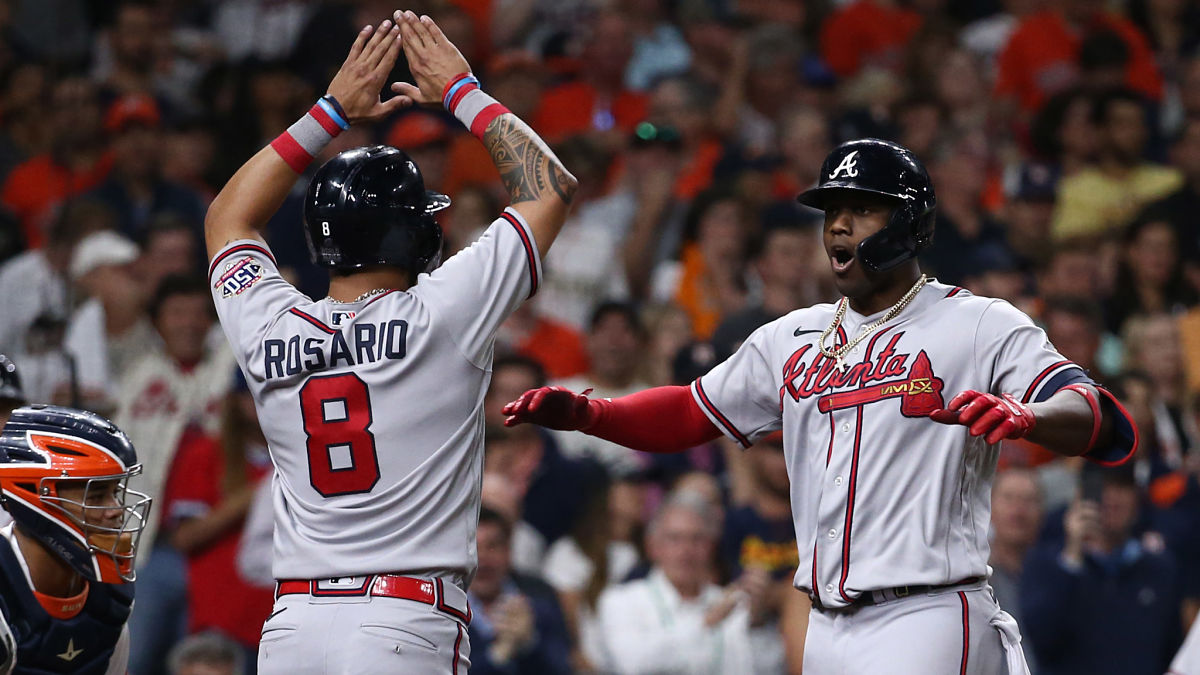 Atlanta Braves designated hitter Jorge Soler