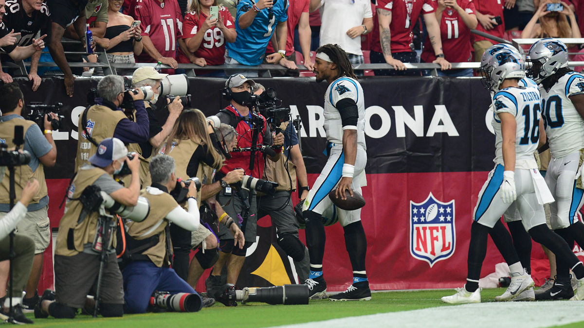 Carolina Panthers quarterback Cam Newton