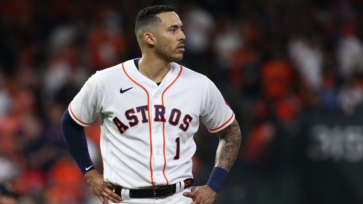 Houston Astros shortstop Carlos Correa