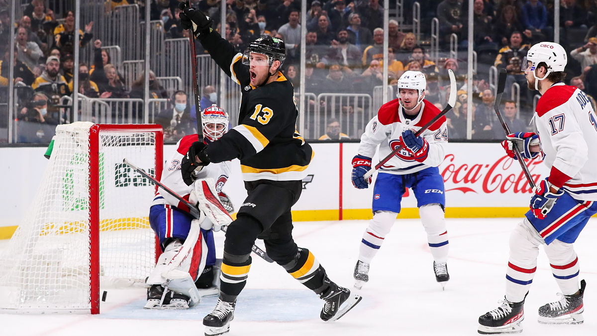 Boston Bruins center Charlie Coyle