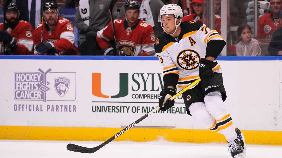 Boston Bruins defenseman Charlie McAvoy