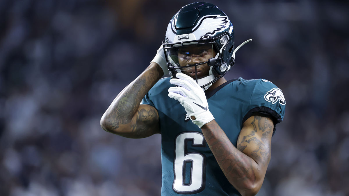 Philadelphia Eagles wide receiver DeVonta Smith