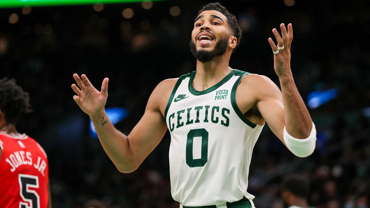 Boston Celtics guard Jayson Tatum