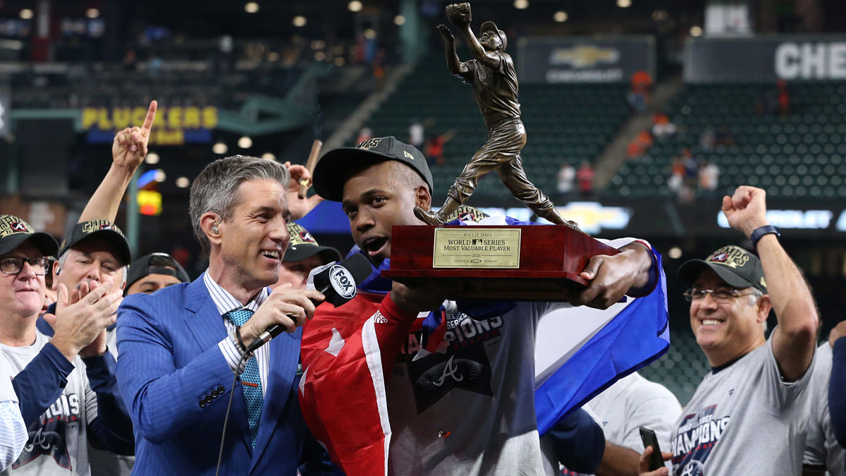 Atlanta Braves designated hitter Jorge Soler