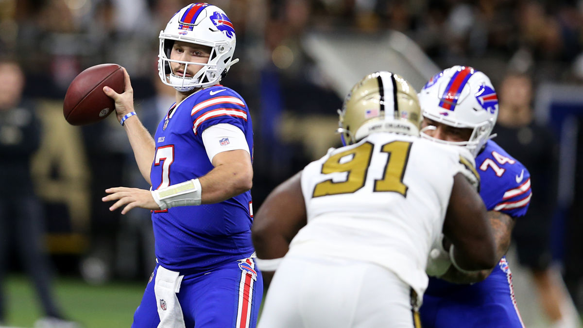 Buffalo Bills quarterback Josh Allen