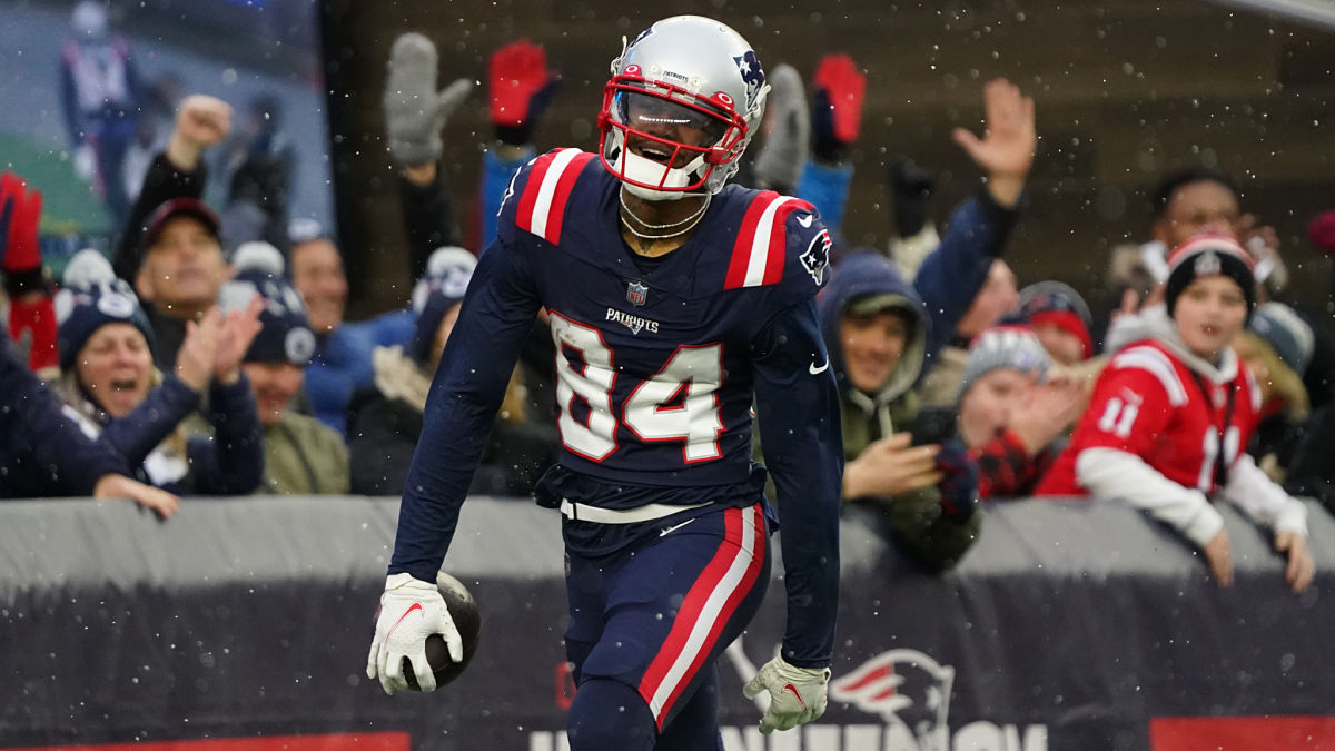 New England Patriots wide receiver Kendrick Bourne