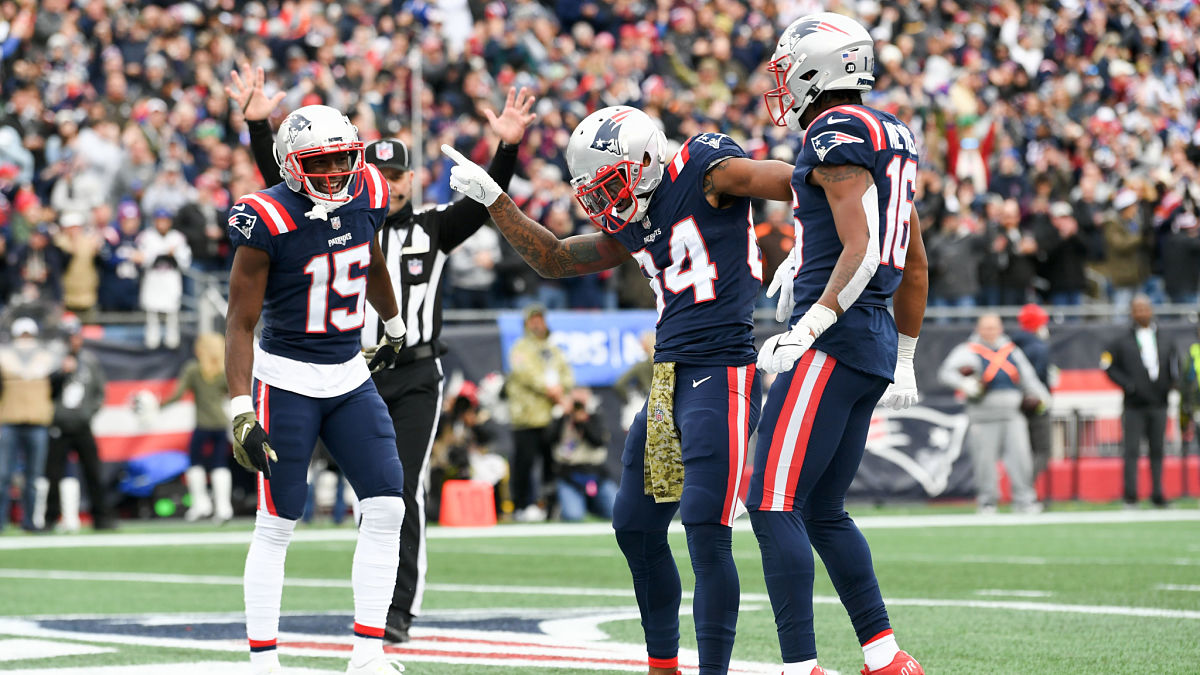 New England Patriots wide receiver Kendrick Bourne