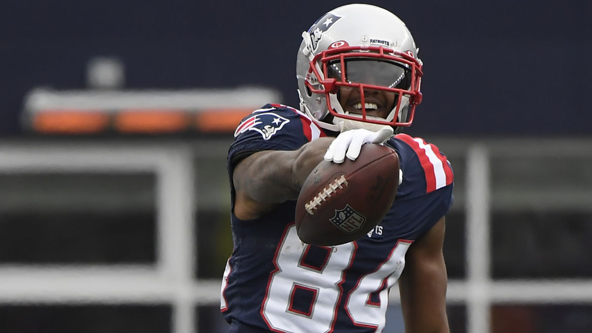 New England Patriots receiver Kendrick Bourne