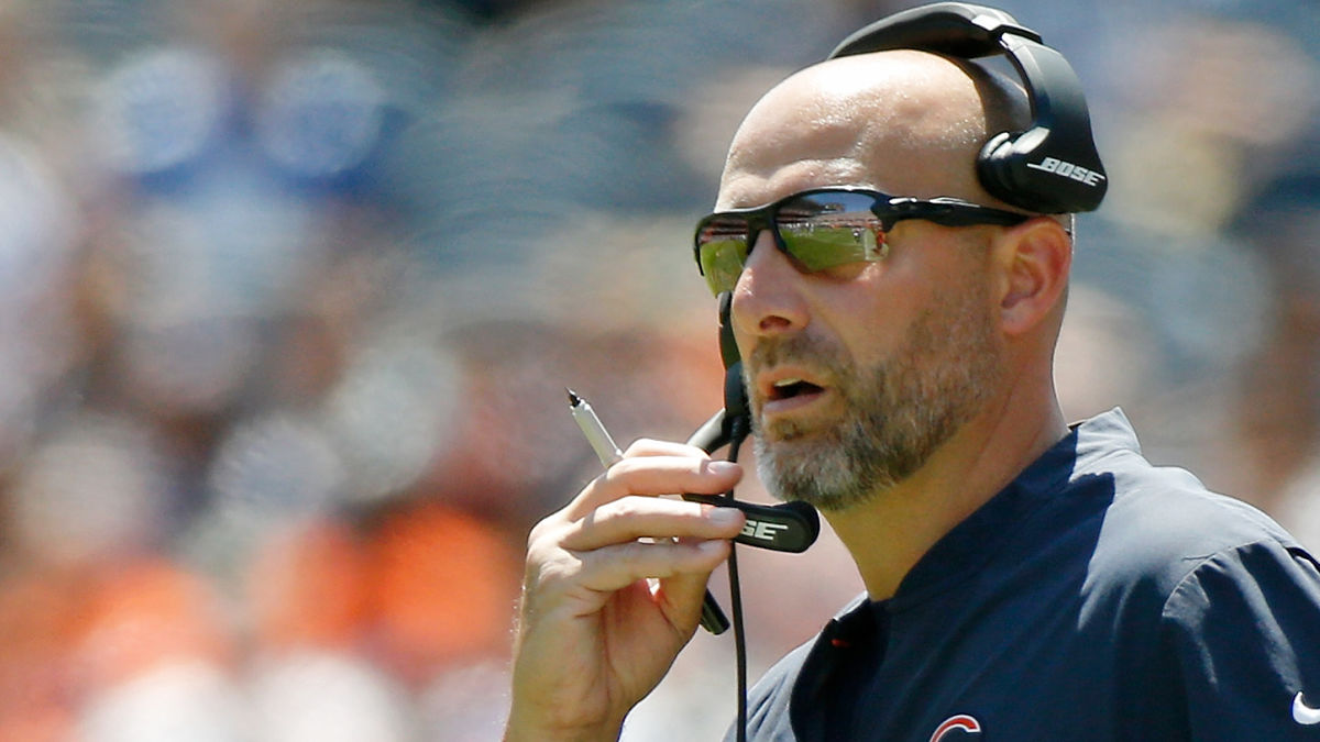 Chicago Bears head coach Matt Nagy