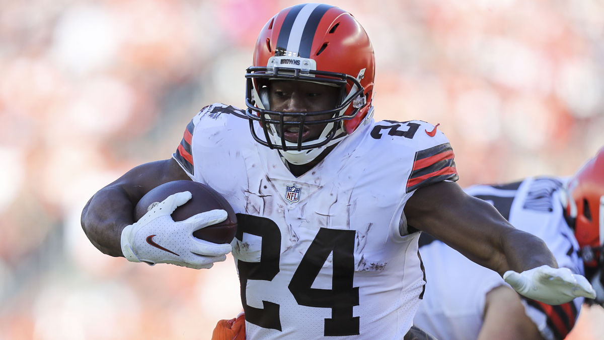 Cleveland Browns running back Nick Chubb