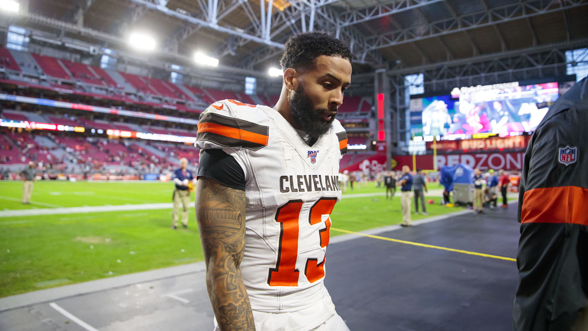 NFL free agent receiver Odell Beckham Jr.