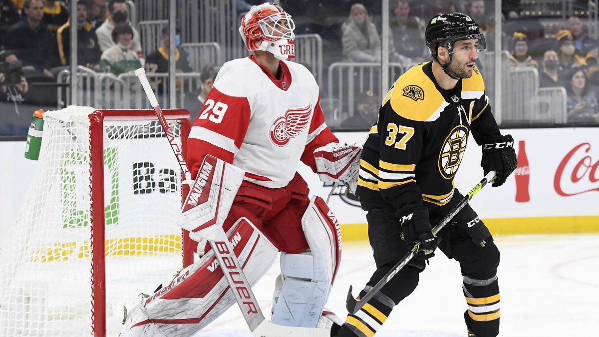 Boston Bruins center Patrice Bergeron