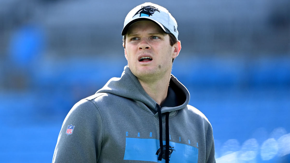 Carolina Panthers quarterback Sam Darnold