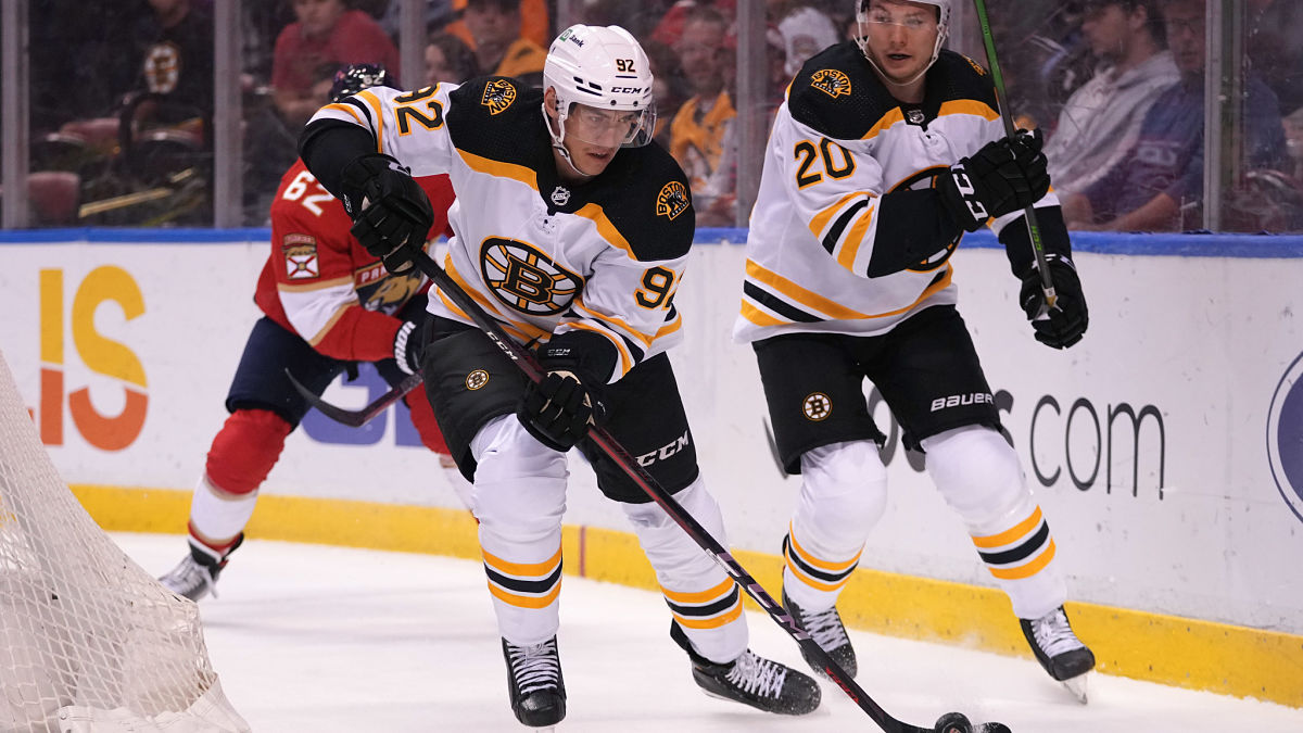 Boston Bruins left wing Tomas Nosek